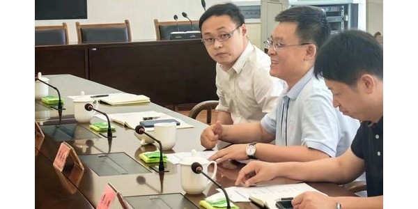 貴陽市建筑設計院董事長蔣美榮率隊參訪中共資陽市委，開展交流合作